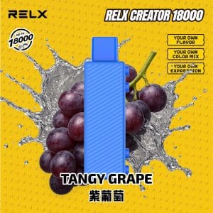 Relx Creator 积木系列 18000 puffs Tangy Grape 紫葡萄 烟弹
