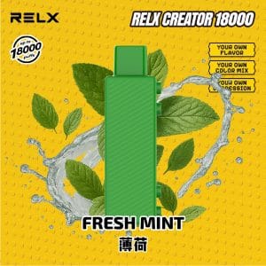 Relx Creator 积木系列 18000 puffs Fresh Mint 薄荷 烟弹