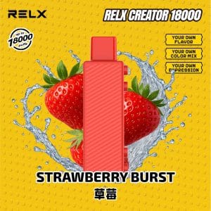 Relx Creator 积木系列 18000 puffs Strawberry Burst 柠檬冰 烟弹