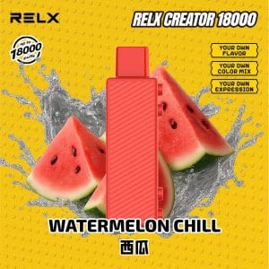 Relx Creator 积木系列 18000 puffs Watermelon Chill 西瓜烟弹